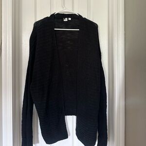 GAP Classic Black Knit Cardigan